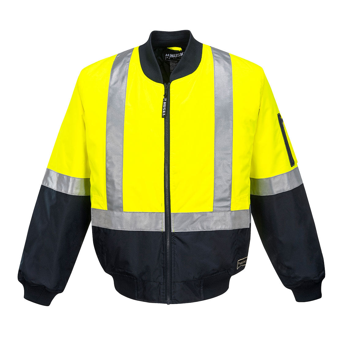 Hi Vis Bomber Jacket – Breathetec Waterproof