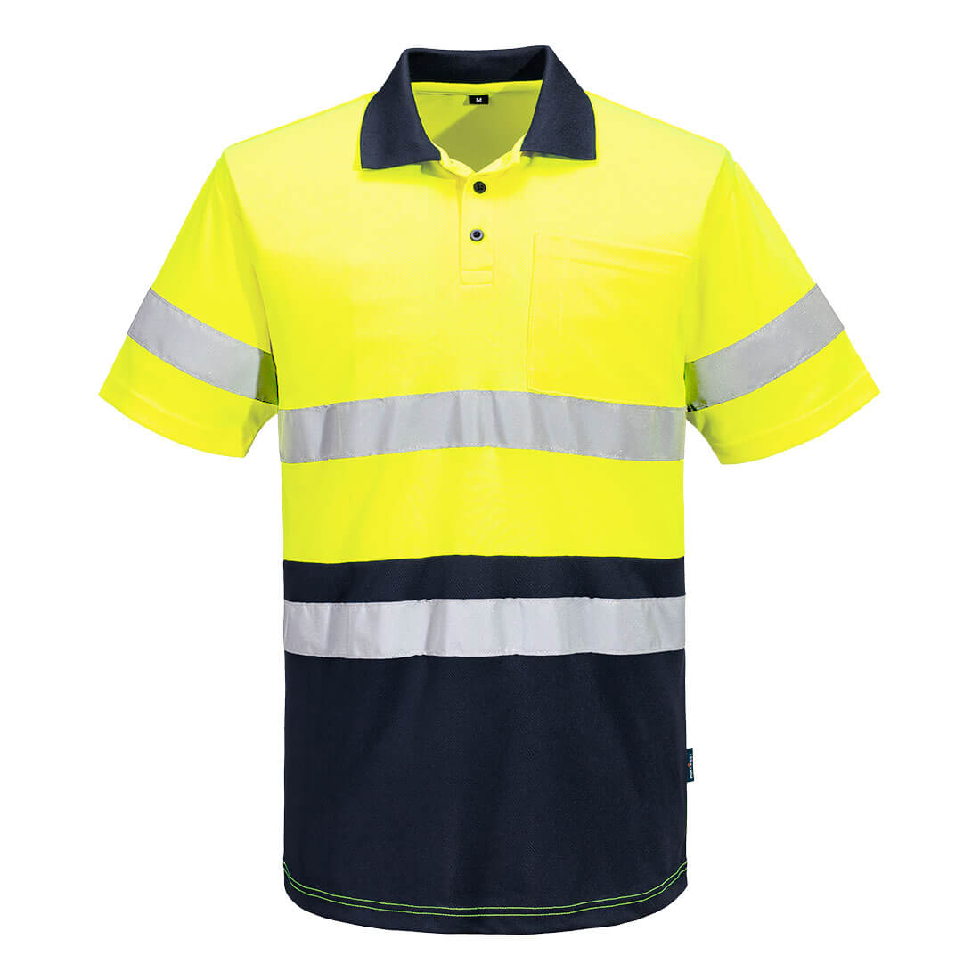 Hi-Vis Contrast Polo – Short Sleeve