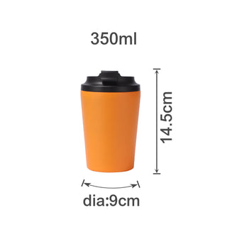 350ML Powder Coated Stainless Steel Coffee Mug