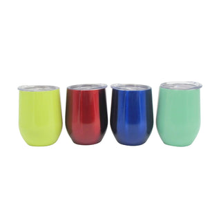 12 OZ Double Wall Egg Shaped  Coffee Cup